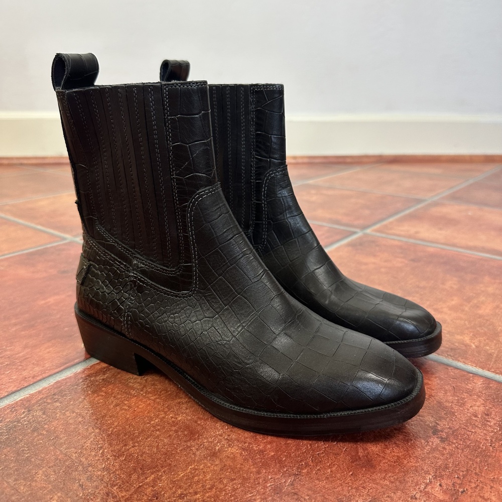 Vintage Foundry Co. Women's Main Ankle Leather Boots Size 6